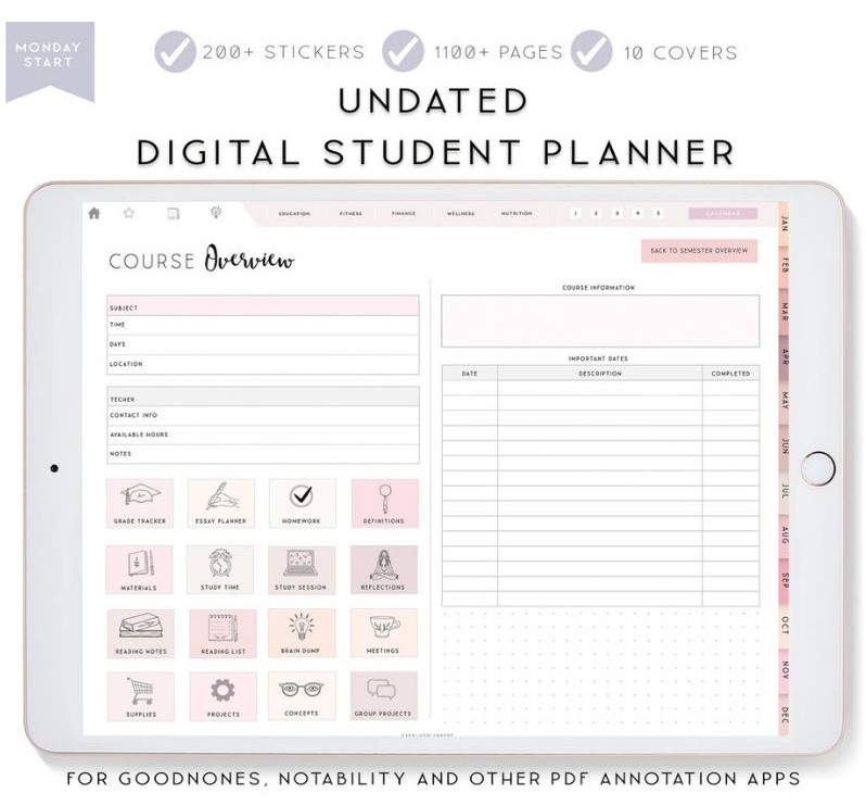 Digital Student Planner