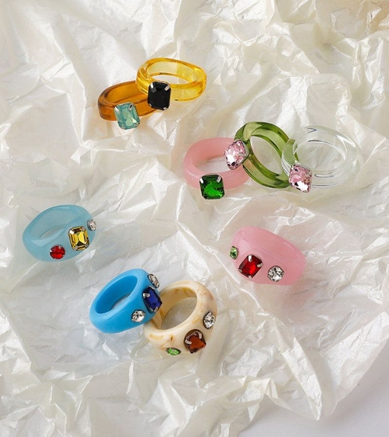 Chunky Colorful Rings