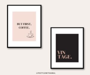 Free Trendy College Wall Art Printables You'll Want For Your Dorm Room ...