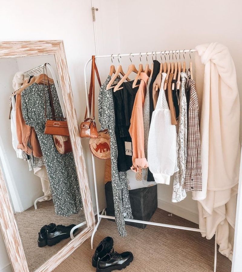 Create a Space for Clothing Rack