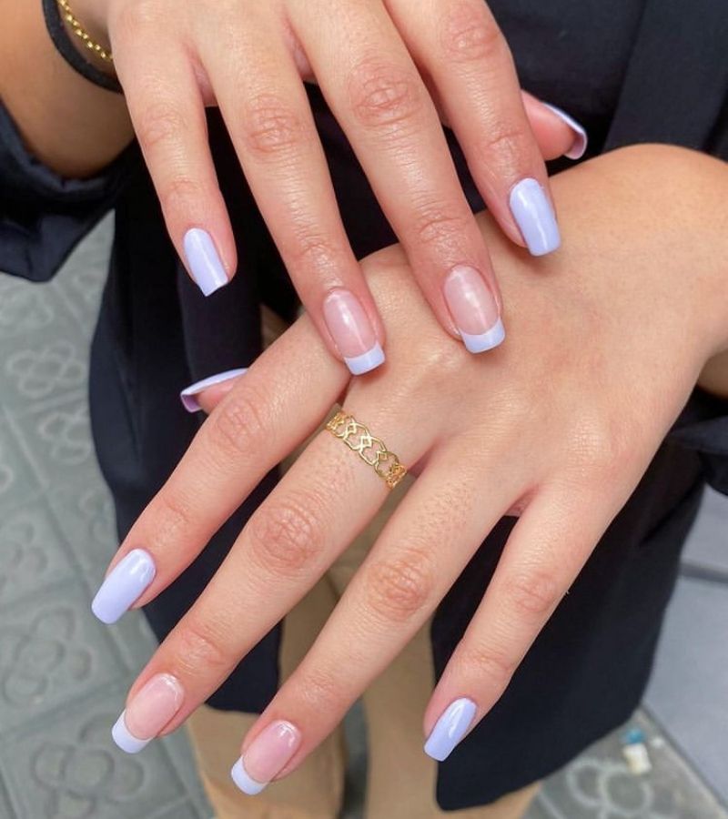 Simple Lilac Pastel for Fall