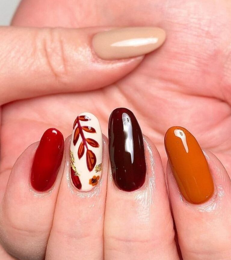 50+ Insane Cute Fall Nail Designs You'll Want To Copy Lifestyle With Amal
