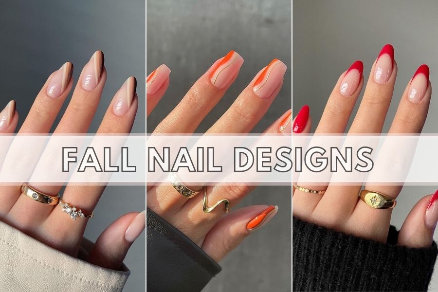 Cute Fall Nail Design