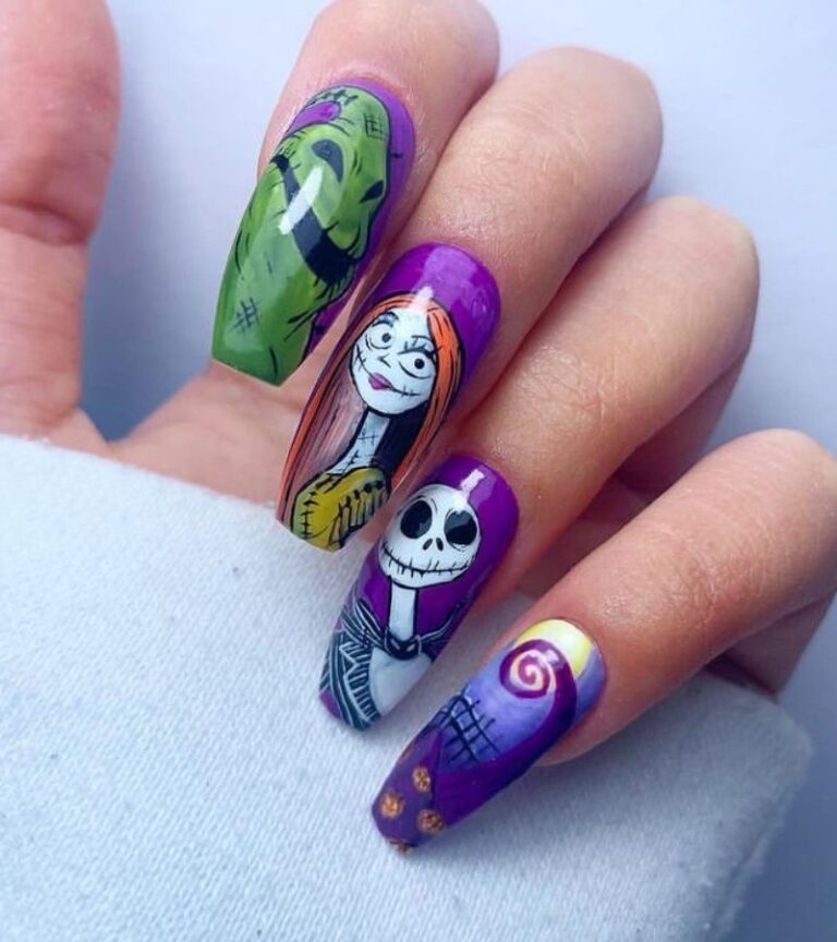 52+ Cool Halloween Nail Designs Of 2023 (Spooky Edition)