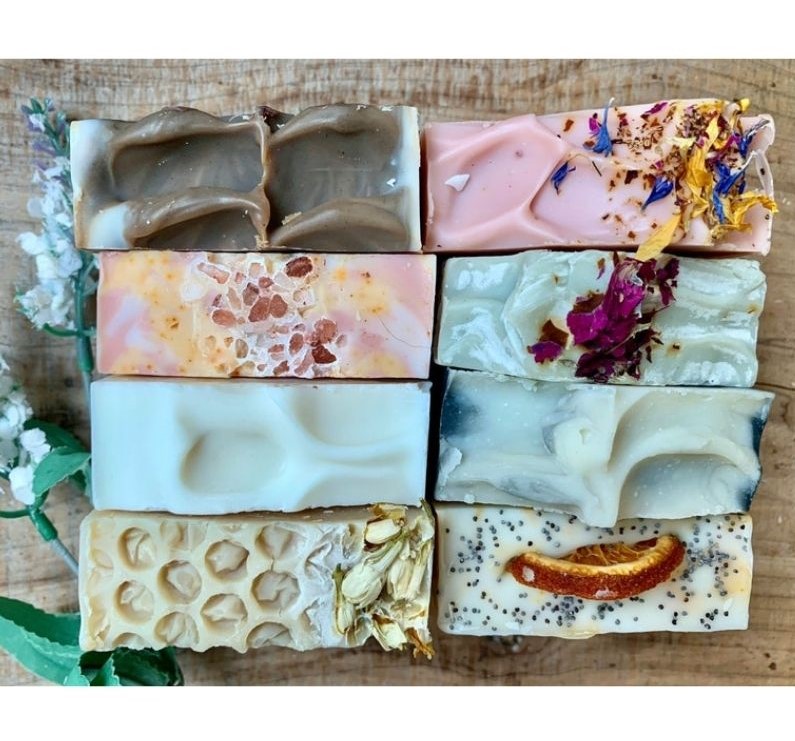 Homemade Soap Bars - best gifts under $50 for her