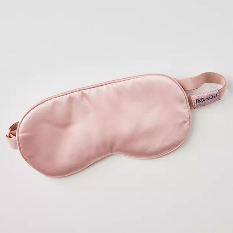 Pink Silk Sleep Mask - Galentine's Day Gifts