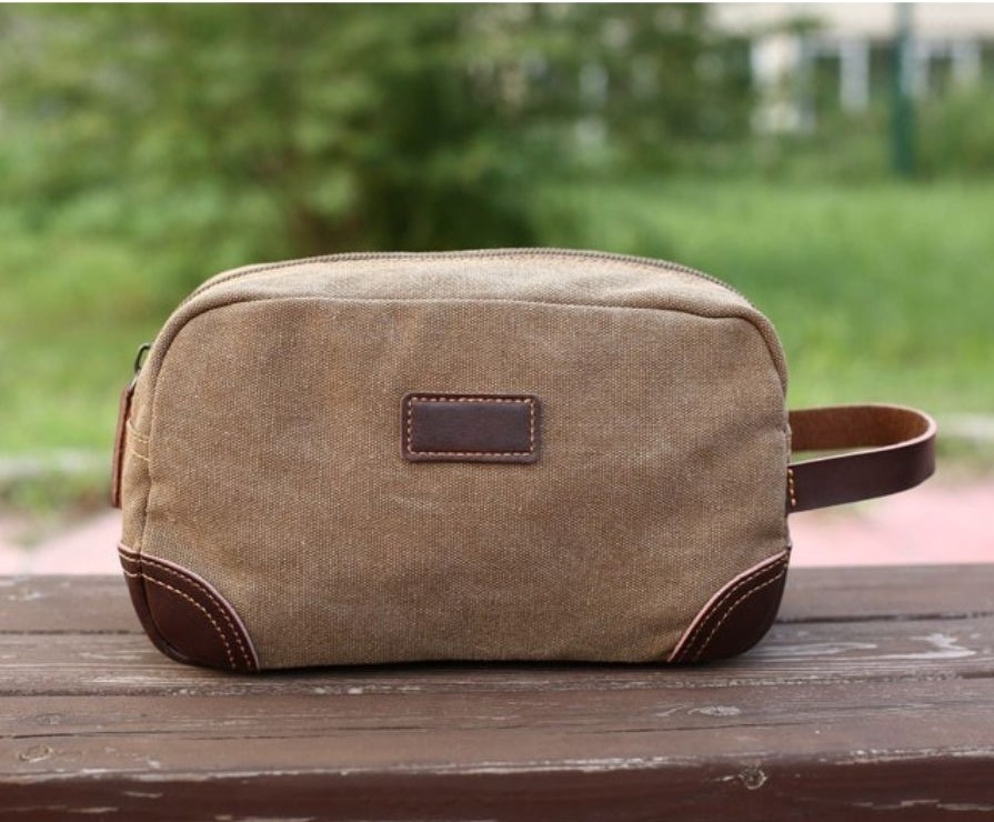Canvas Dopp Kit - Valentine's Day Gifts For Him