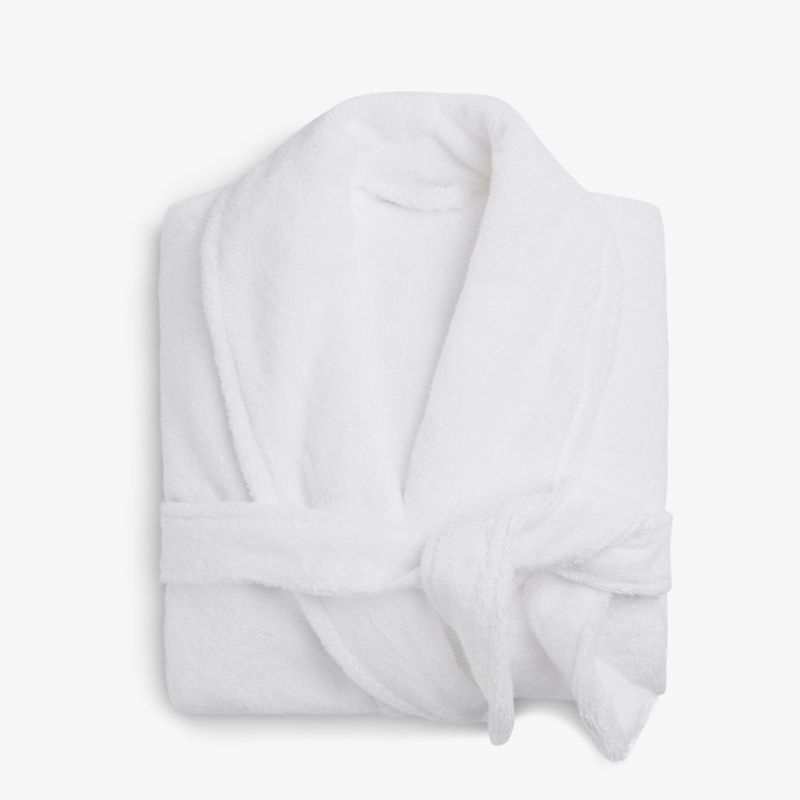 Unique Valentine's Day gifts for boyfriend - white cotton robe