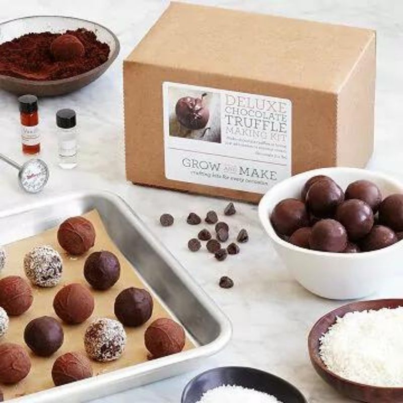 DIY Chocolate Truffle Kit - unusual valentines gifts