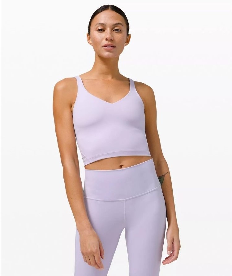 White Lululemon Tank Top - most popular valentine's day gifts