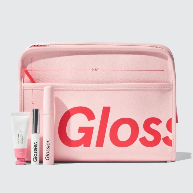 Pink Glossier Bag - valentines gifts for her