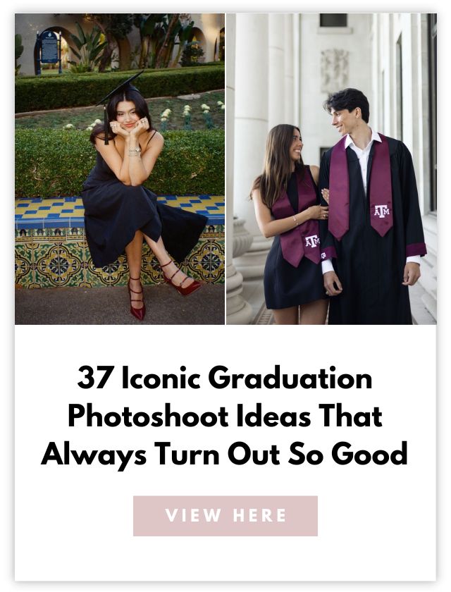 graduation photo shoot ideas card