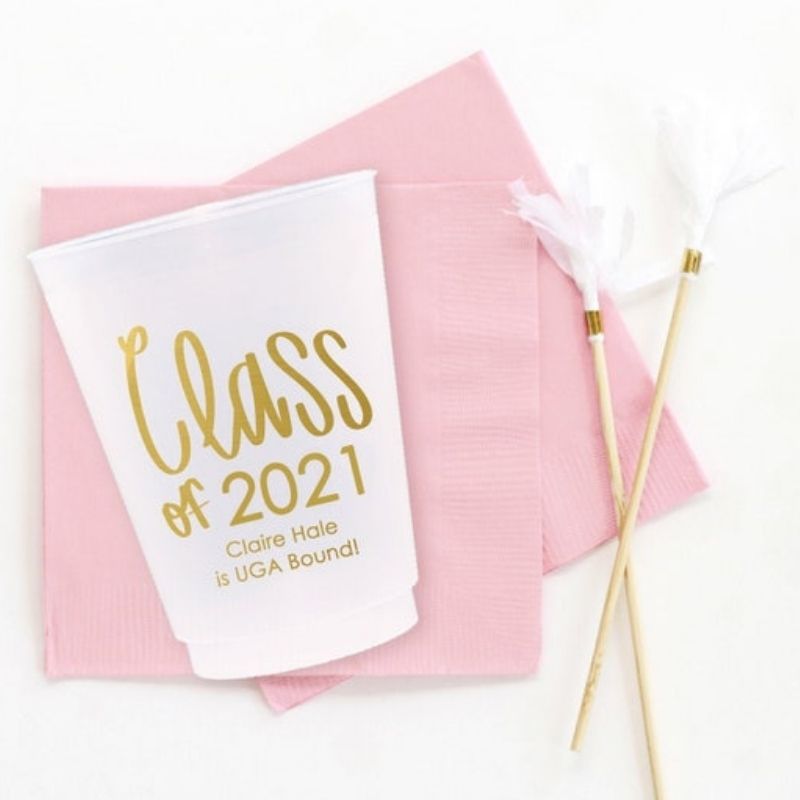 Personalized Graduation Cups