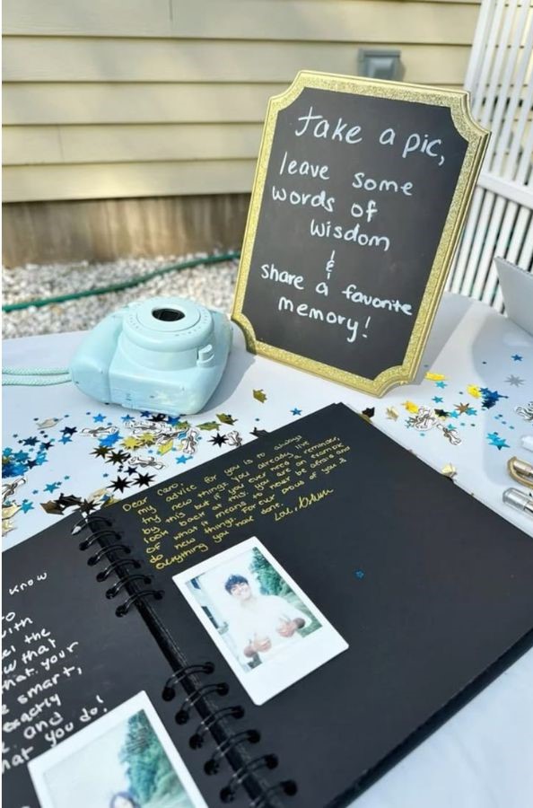 Polaroid Guest Table
