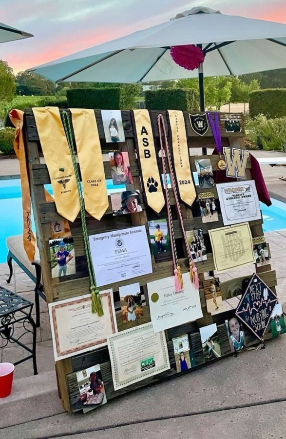 Memory Board Unique graduation party ideas