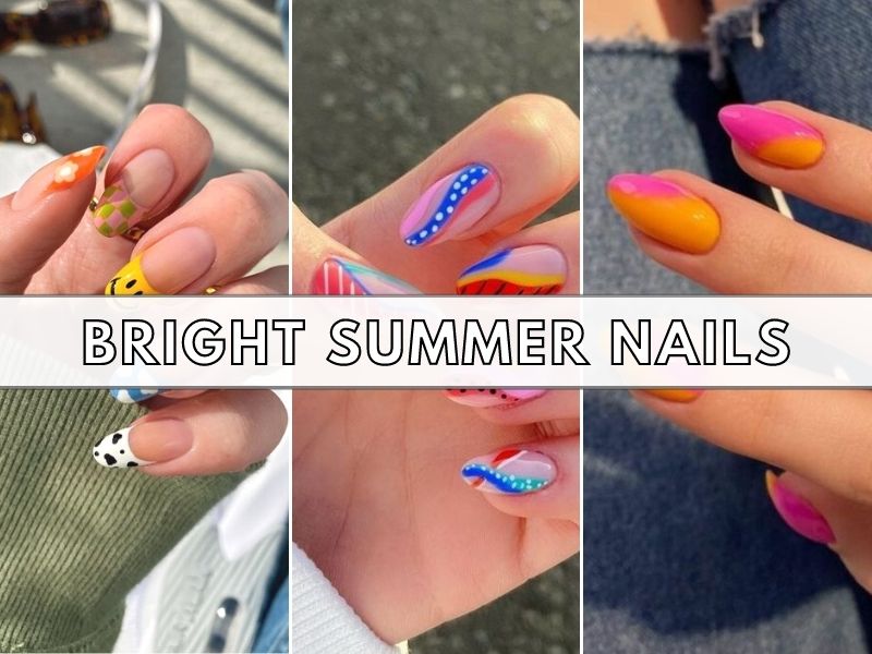 30+ Bright Summer Nails Of 2023 To Rock This Season - Lifestyle With Amal