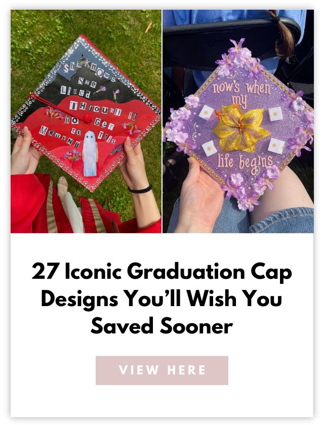 graduation cap designs card