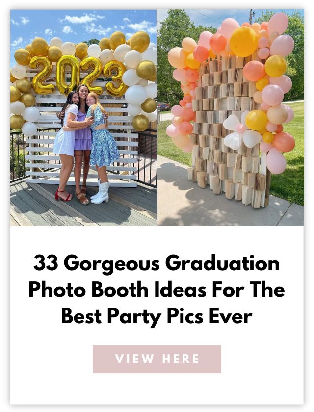 graduation photo booth ideas card