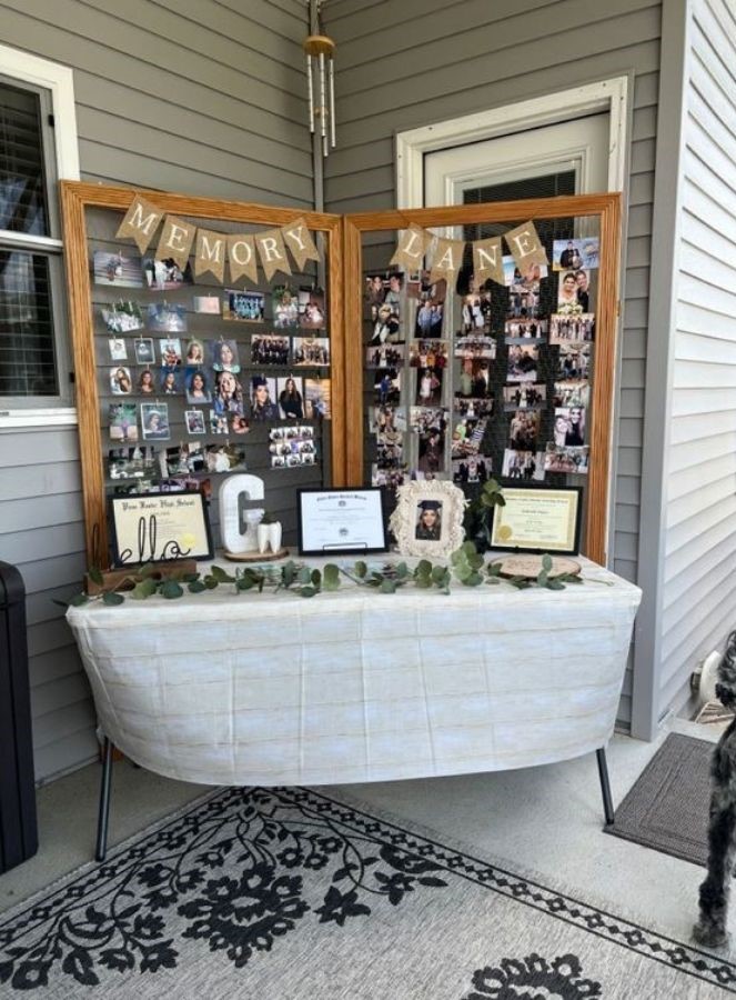 graduation folding memory photos