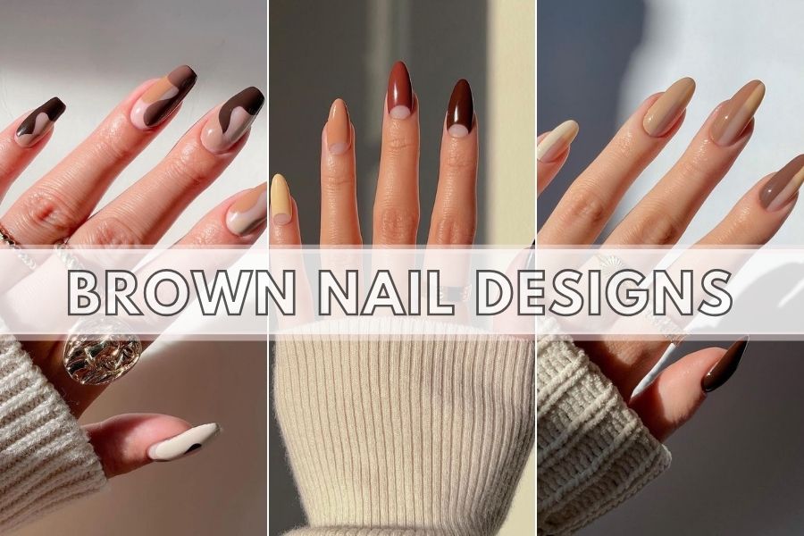 Brown Nail Designs