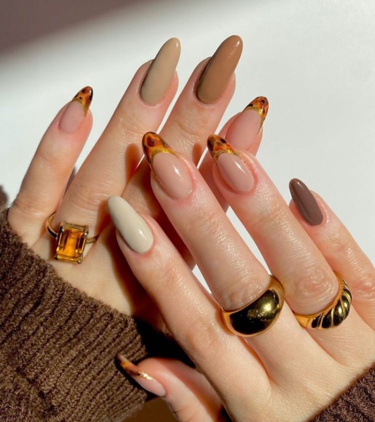 47 Perfect Brown Nail Designs To Obsess Over This Fall 2024