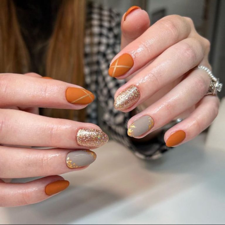50+ Insane Cute Fall Nail Designs You'll Want To Copy - Lifestyle With Amal