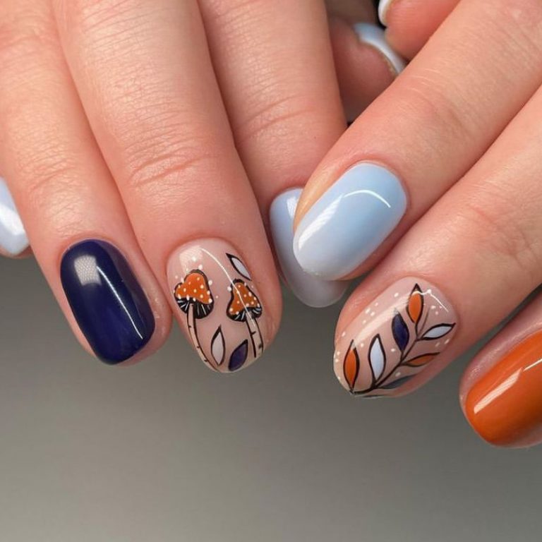 50 Cute Fall Nail Designs You ll Be Obsessed With All Season