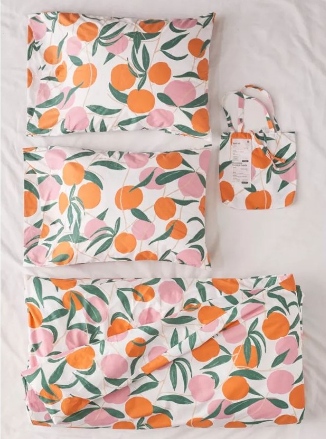 Peaches Duvet Set - Christmas gifts for teenage girls