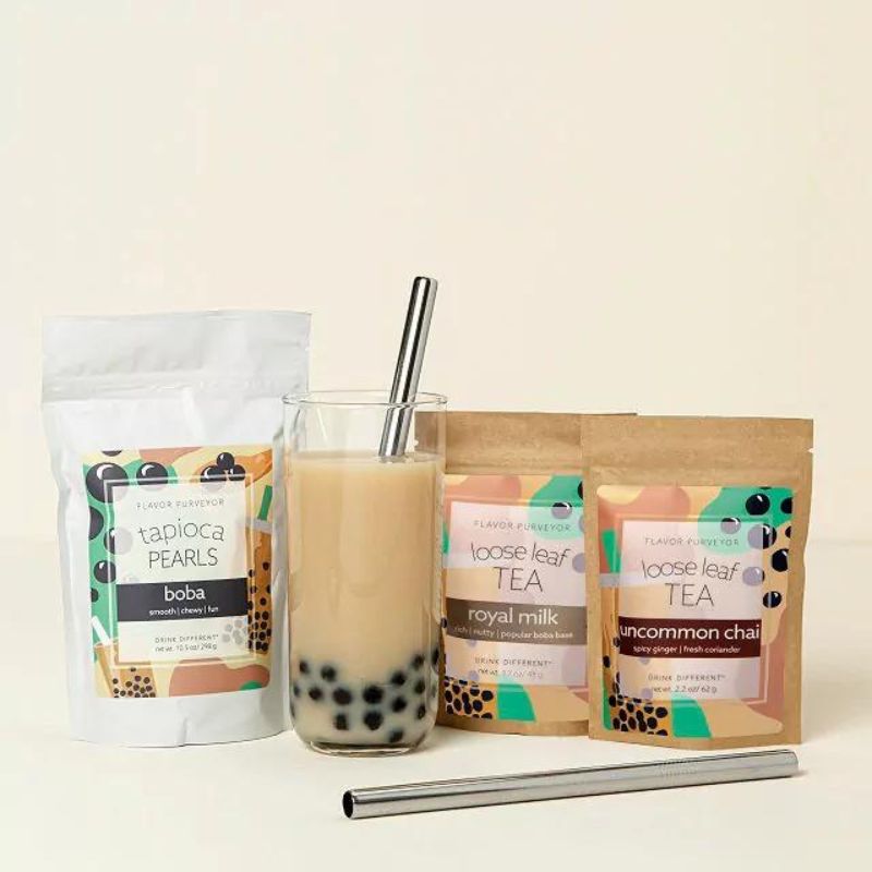 Bubble Tea Kit With Reusable Straw