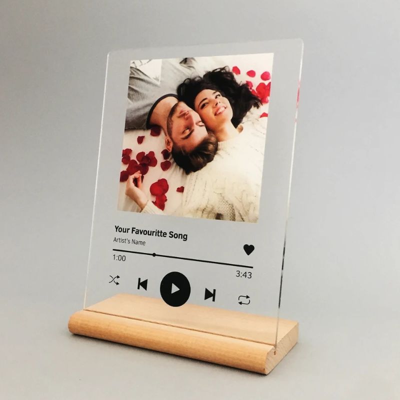 Custom Music Plaque - Cheap Valentine's Day Gifts