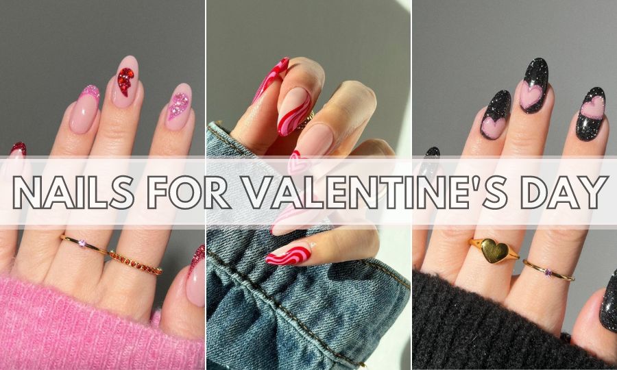 25 Valentine's Day nail art ideas we're crushing on (that you can recreate  at home)