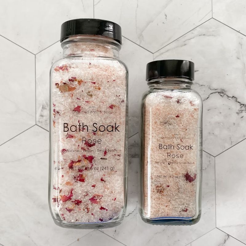 Lavender Scented Bath Salts - valentines gifts for her