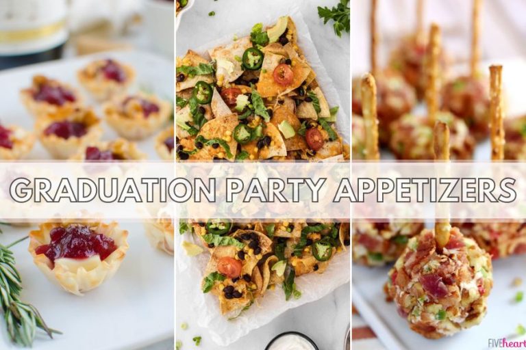 32+ Easy Graduation Party Appetizers & Snacks To Serve (2024)