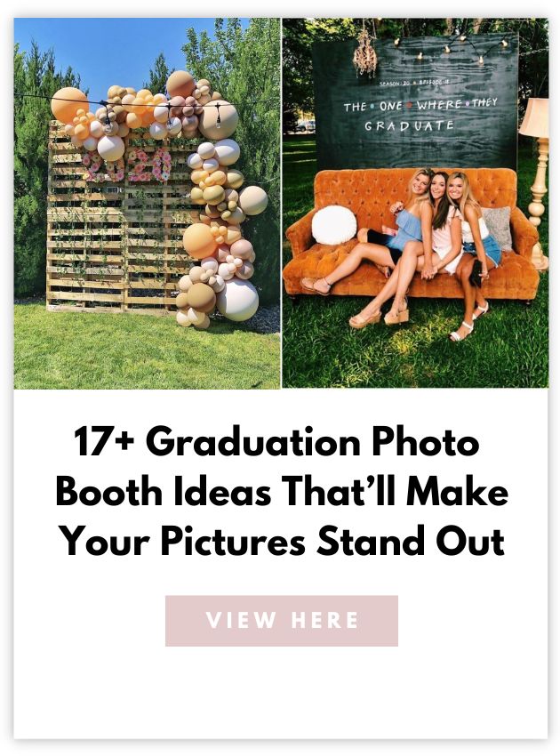 Graduation Party Photo Booth Ideas Card