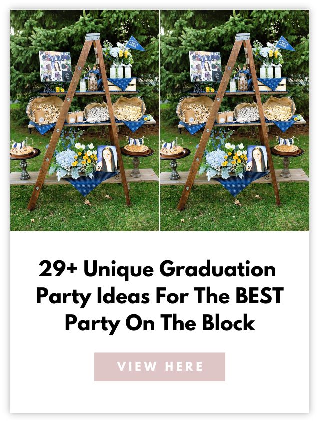 Unique Graduation Party Ideas Card