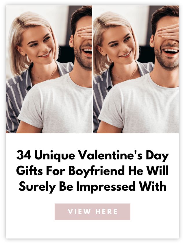 Valentine's Day Gifts For Boyfriend Card