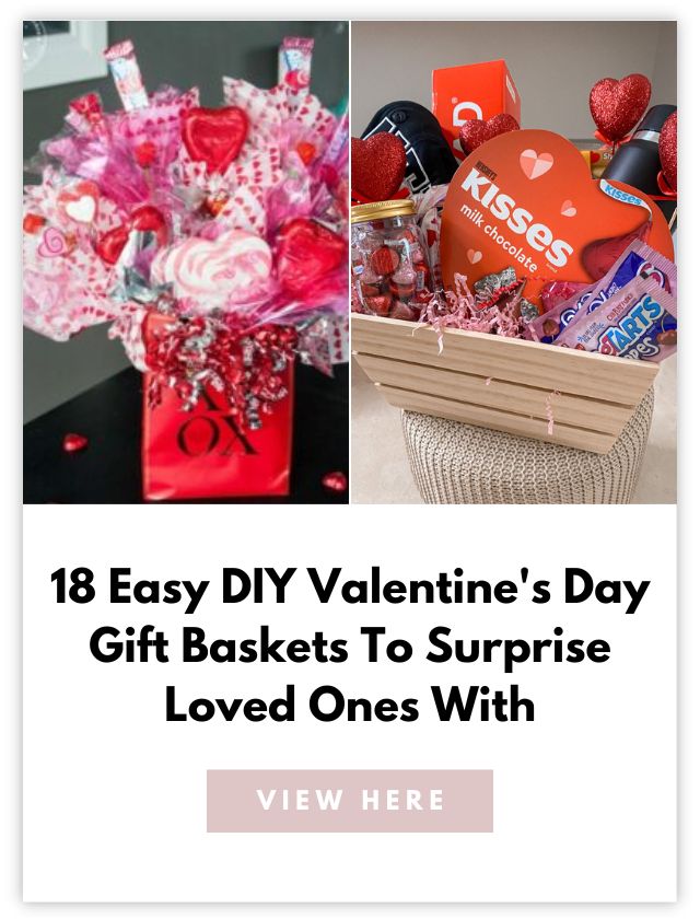 Valentines Day Gift Baskets Card
