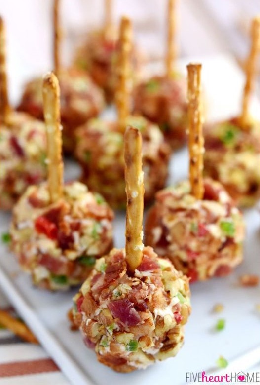 Cheese Balls - Graduation Party Appetizers