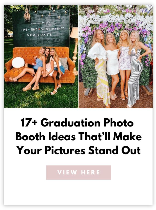 Graduation Party Photo Booth Ideas Card