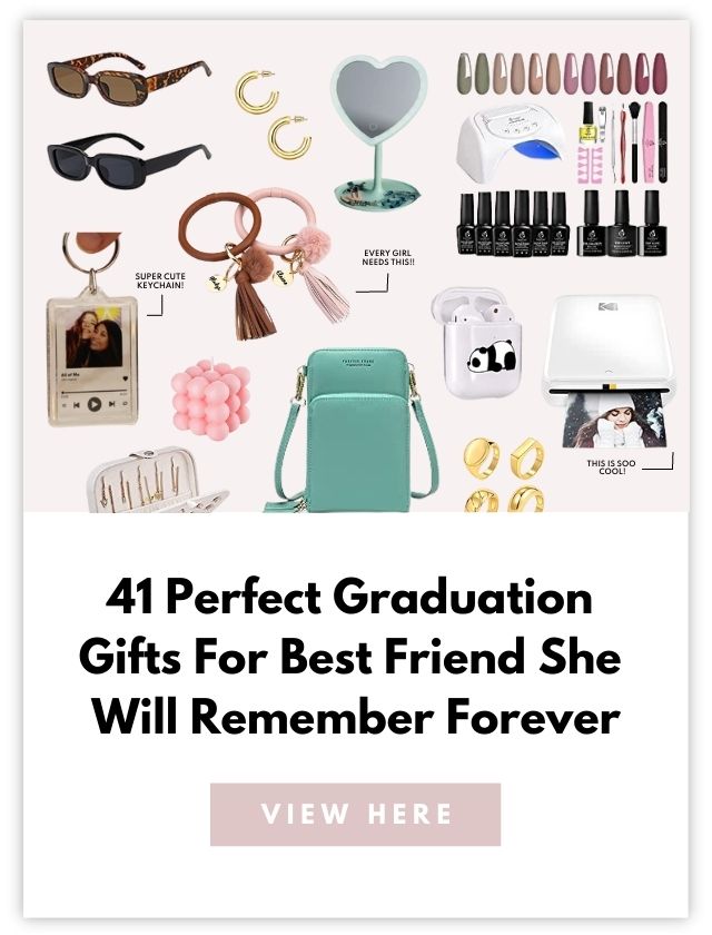 Graduation Gifts For Best Friend Card