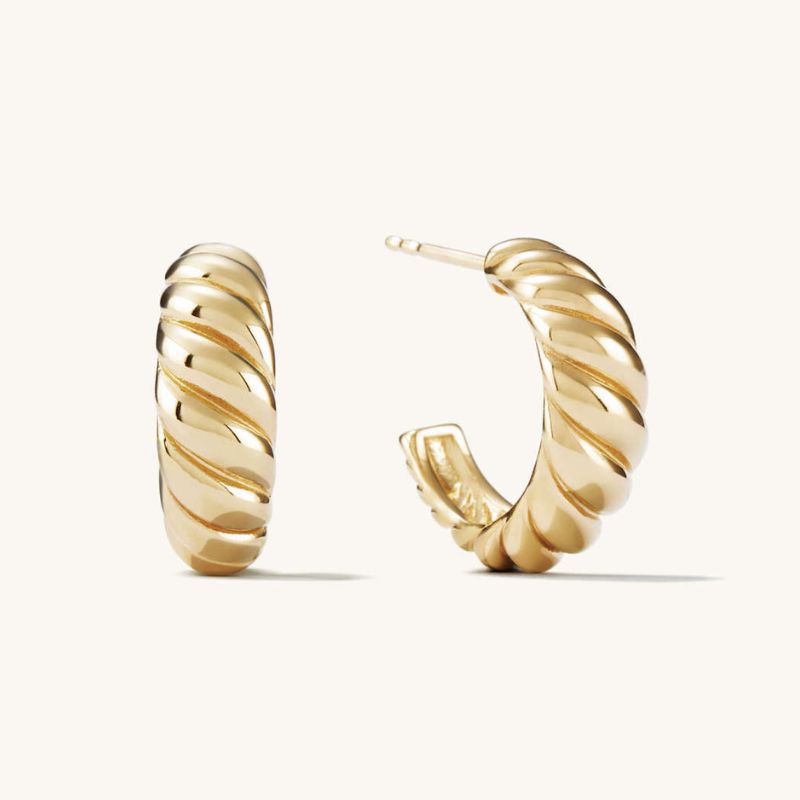 Gold Hoops - Graduation Gifts For Her