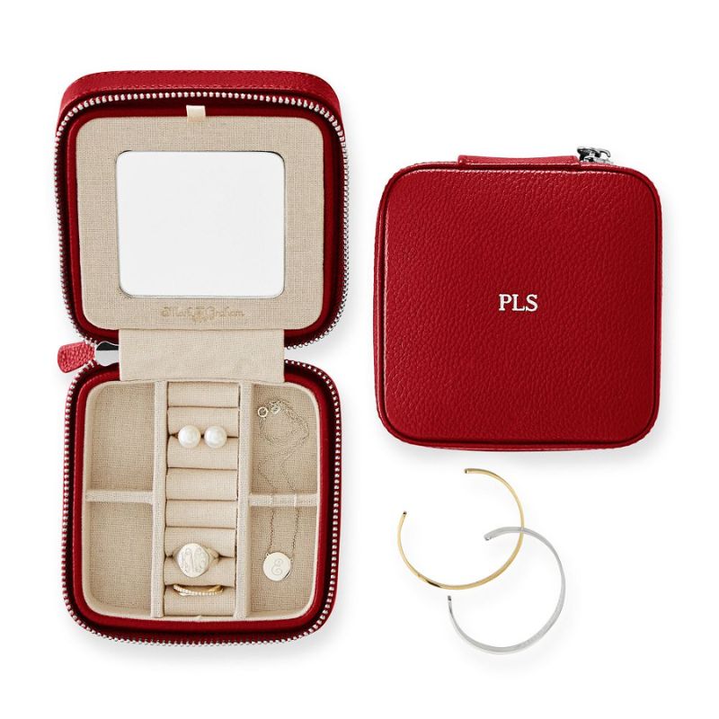 Red Personalized Travel Case
