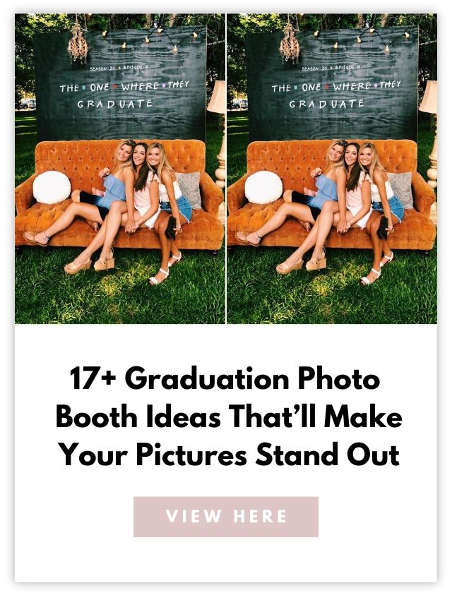 Graduation Photo Booth Ideas Card