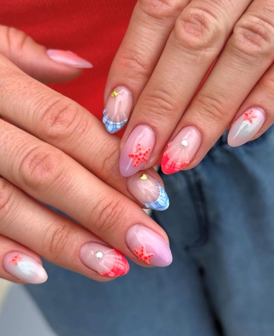 seaside nails