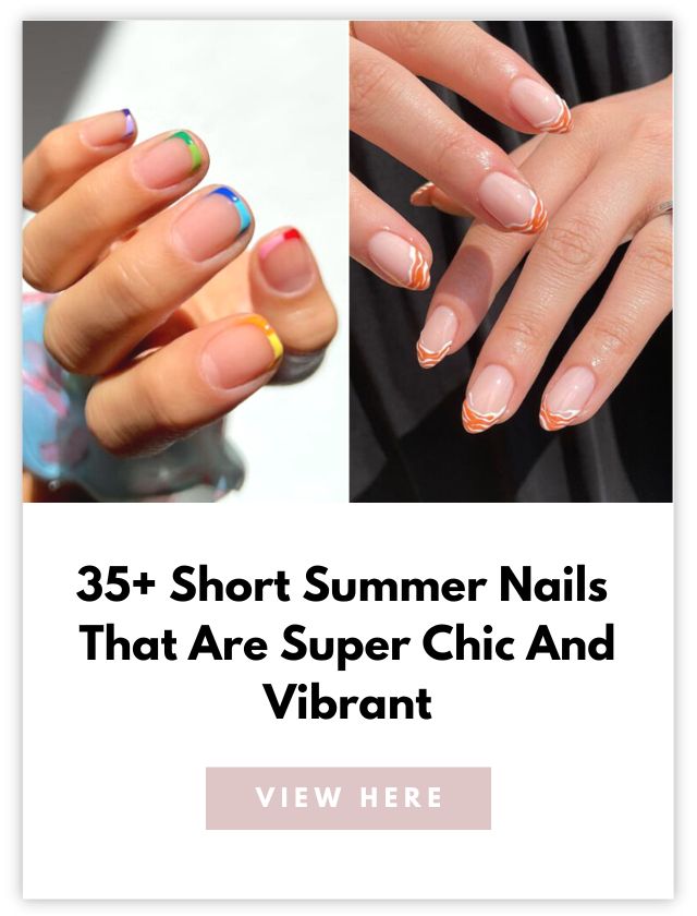 Short Summer Nails Card