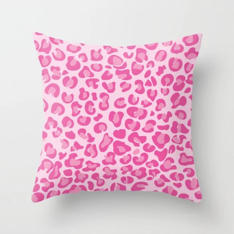 Pink Throw Pillow