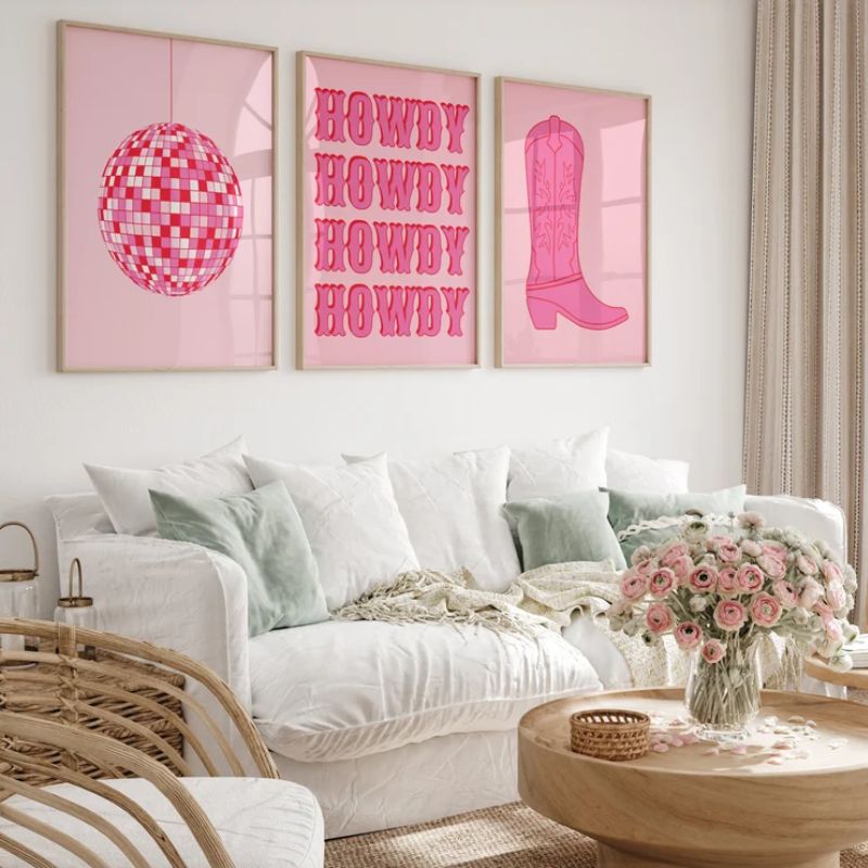 Pink Wall Art