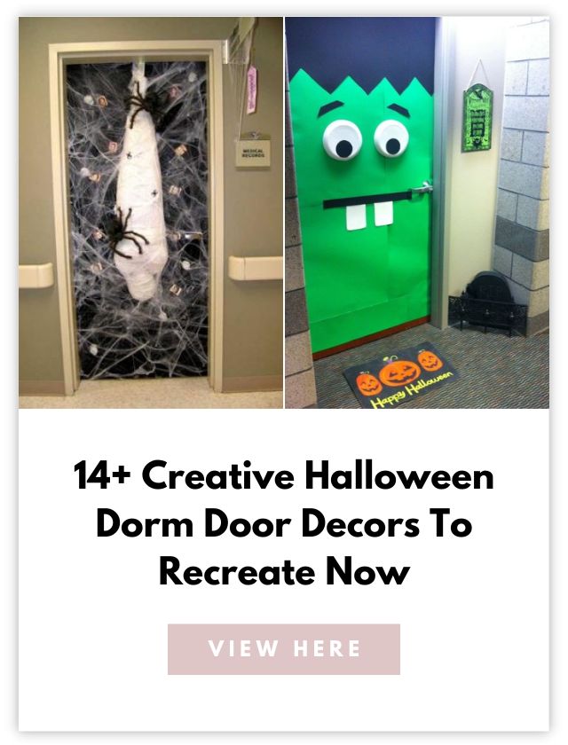 Halloween Dorm Doors Card