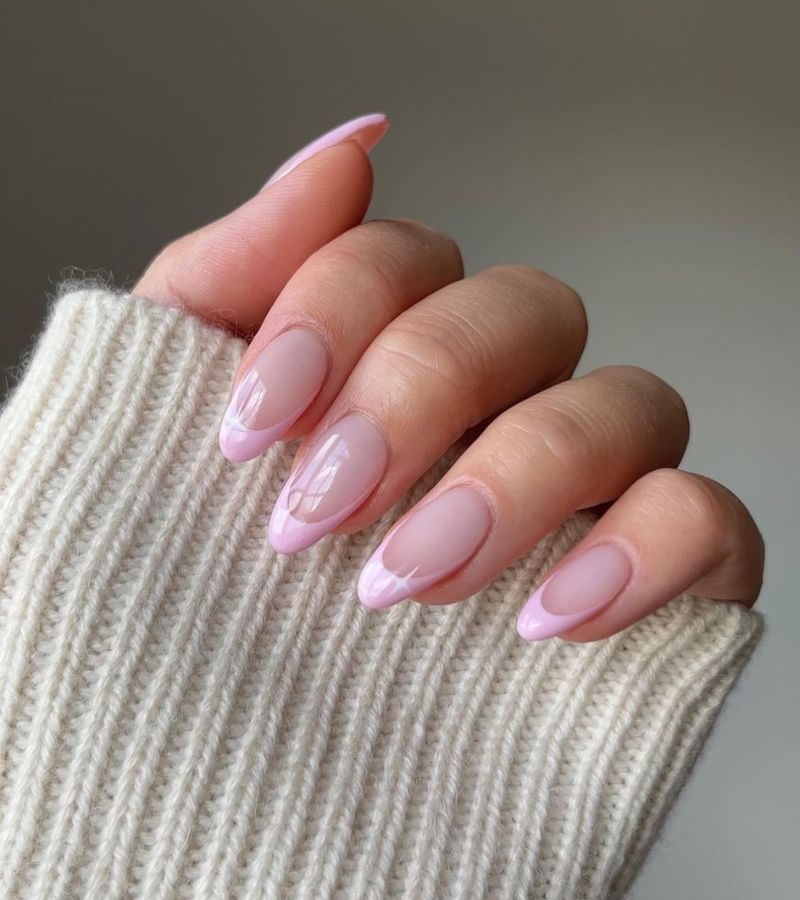Pastel Lilac Tips 