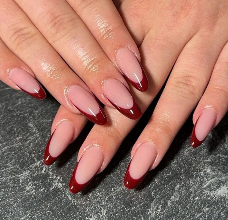 41+ Cherry Red Nails That Are Perfect For The Fall Season